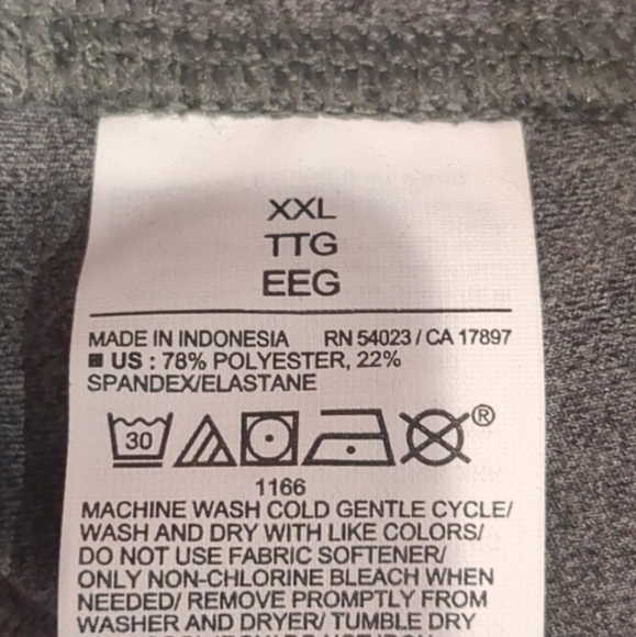 Old Navy Active PowerSoft Extra High Rise Go Dry Leggings in Gray size XXL - Picture 6 of 7